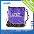 2015 Wholesale nylon drawstring tote bags wholesale For Children Use